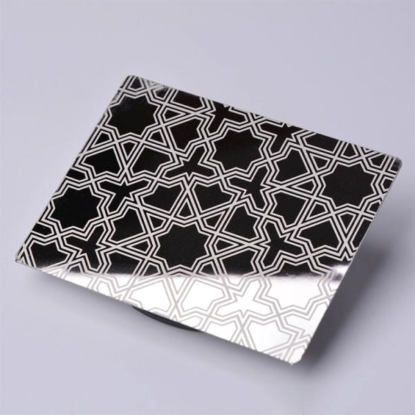 Buy cheap 8K Mirror Glossy Etched Stainless Steel Sheet 316L 304 Cold Rolled 4 X 8FT from wholesalers