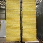 prefabricated house use 50mm insulated aluminum glass wool sandwich roof panels