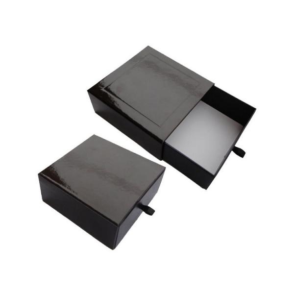 Buy cheap Gold Stamping Cardboard Drawer Box Customized Folding Cardboard Gift Boxes from wholesalers