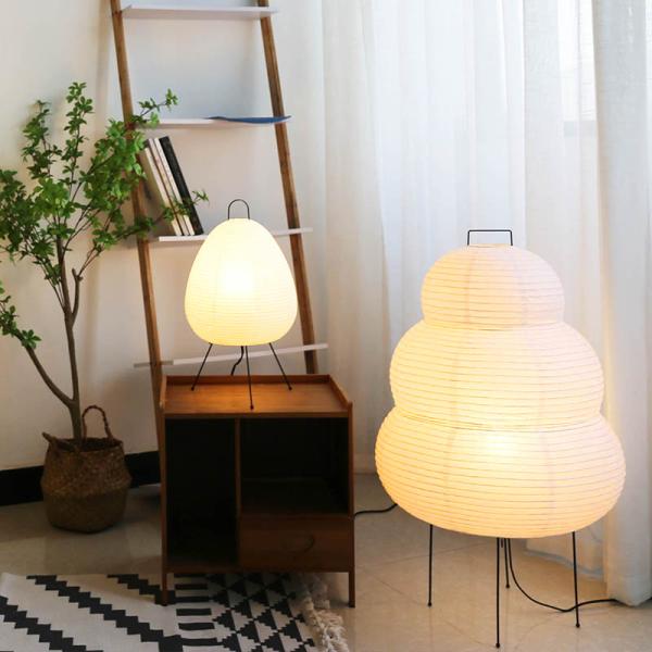 Buy cheap Noguchi Rice Paper Table lights Japanese Paper Lantern Standing Table Lamp Eye-Protection Bedside Lamp（WH-MTB-251) from wholesalers