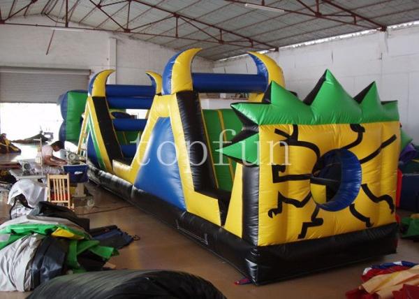 Buy cheap 0.55mm Plato PVC funny Inflatable Playground , Amusement Park for Outdoor Chidren Games from wholesalers