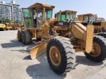 140G Motor Grader Used Road Grader Yellow Color With 138kW Rated Power