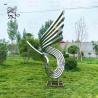 Buy cheap Stainless Steel Sculpture Metal Art Abstract Sculpture Mirror Polished Modern Urban Landscape from wholesalers