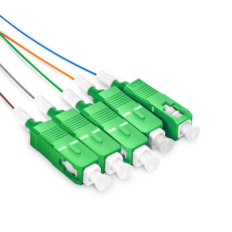 Unbalanced 1x5 Single Mode Fiber Optical PLC Splitter Enhancing Network Connectivity