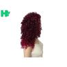 Buy cheap Kinky Curly Long Synthetic Wigs Natural Hair Line Mixed Color For Women from wholesalers