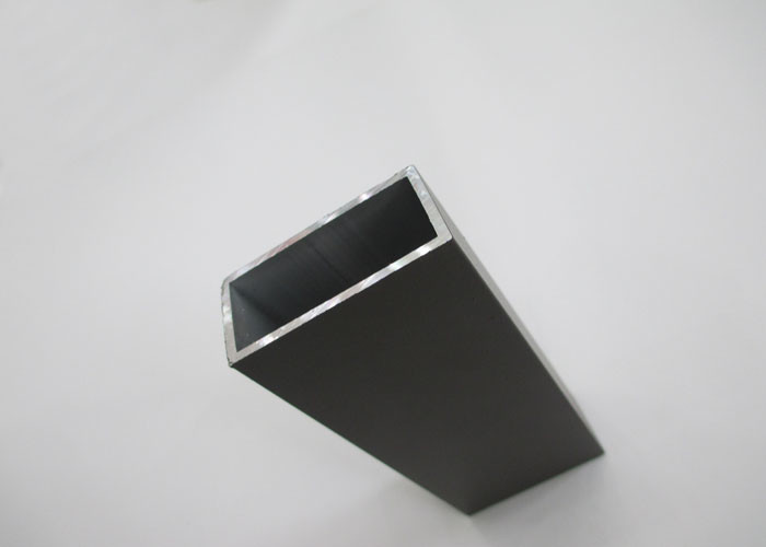 100 * 50 Thickness 3.0mm Aluminum Tube Profiles Square Design For Curtain Wall