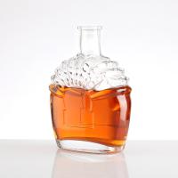 Buy cheap 700ml 750 Ml Luxury Brandy Glass Bottle with Super Flint Glass Base Material product