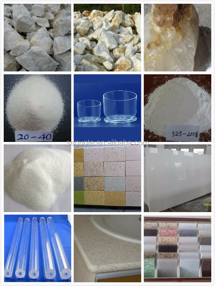 4-120 Mesh Quartz Sand Processing with High Pure Sand Making Machine Production Line