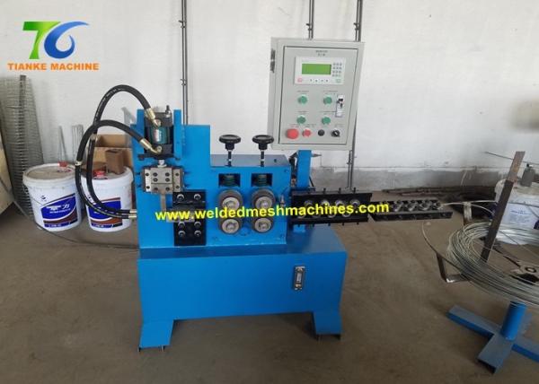 Buy cheap Hydraulic 6mm Aluminum Wire Straightening Cutting Machine 0.75kw*2 from wholesalers