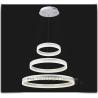 Buy cheap LED Lamp Creative Modern Stysle Acrylic Round Pendant Lightings White Color from wholesalers