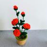 Buy cheap New Creative Luxury Handmade Crochet Knitting Plants Flowers Handicraft Home Decorations Crochet Flower from wholesalers