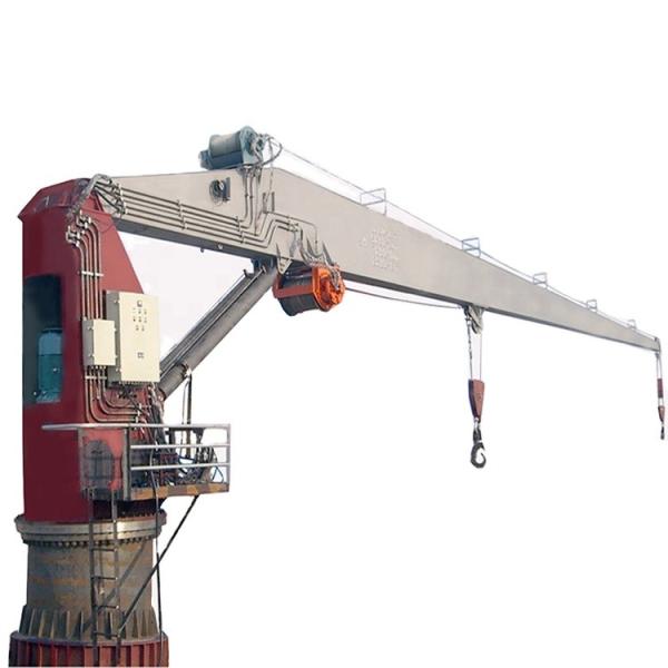 Buy cheap Marine Boom Jib Crane 40tons With Hydraulic Slewing For Ship 18m/Min from wholesalers