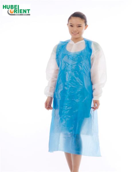 Buy cheap Disposable PE Aprons Waterproof Medical /Kitchen Apron PE Apron With Embossed Surface from wholesalers