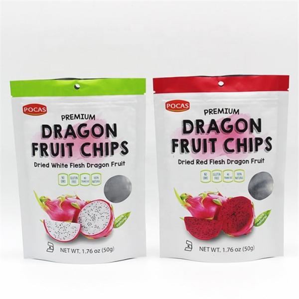 Buy cheap 1.76oz Custom Food Packaging Bags 50g Stand Up Doypack Zipper Bags from wholesalers