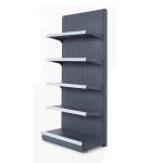 Buy cheap Metal Free Standing Pegboard Display Supermarket For Snacks from wholesalers