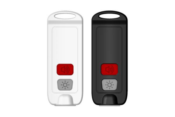 Buy cheap Rechargeable Battery 150mAh Siren Alarm Keychain 130DB For Kids Women from wholesalers