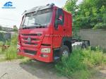 102km/h 70 Ton 375HP SINO Used Tractor Trucks