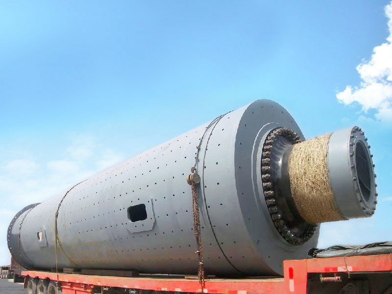 Adjustable Fineness Discharging 0.8mm 4.8TPH Horizontal Ball Mill