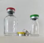 Industrial Medicine Amber Glass Jars With Rubber Stoppers And Corks