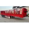Buy cheap Heavy Duty 40ton 50ton Cargo Semi Trailer 3 Axles Fence Cargo Semi Trailer from wholesalers