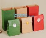 Flat Paper Handle Customized Design Shopping Gift Printed Kraft Paper Bag,ECO