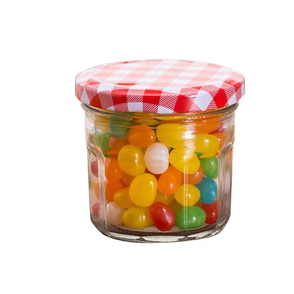 Buy cheap 50ml / 120ml / 300ml Little Jars Of Jam , Empty Mason Glass Air Tight Jars from wholesalers