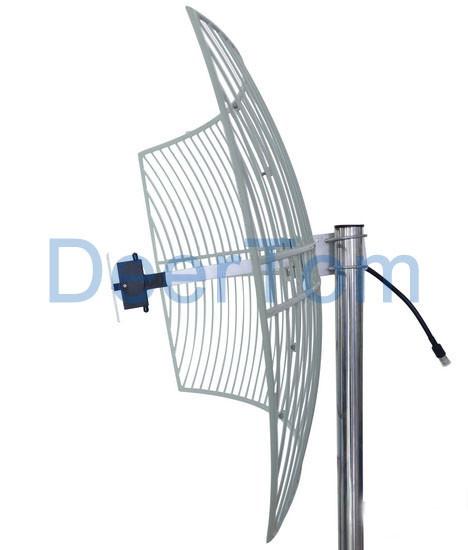 Buy cheap 1920-2170MHz 3G UMTS Grid Parabolic Antenna 21dBi Outdoor Base Station High Gain from wholesalers