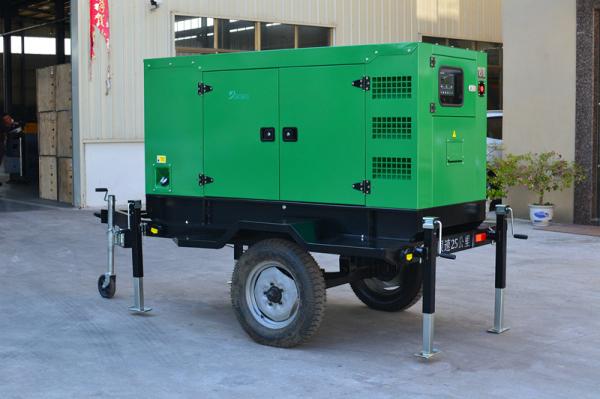 Buy cheap 20KW To 400KW Mobile Genset Trailer Diesel Generator For Home Canopy from wholesalers