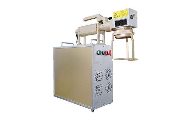 Buy cheap Portable 20w Fiber Laser Marking Machine 4500DPI Lift Platform from wholesalers