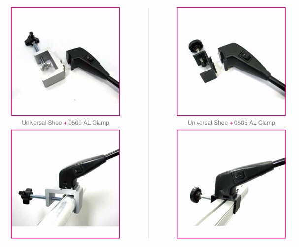 110V Flood light with adaptor, Display light,exhibition arm light, pop-up spotlight can be connected ,LED light