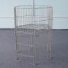 Buy cheap Fold Up Wire Retail Display Baskets Bin Muliti Lever For Promote Goods from wholesalers
