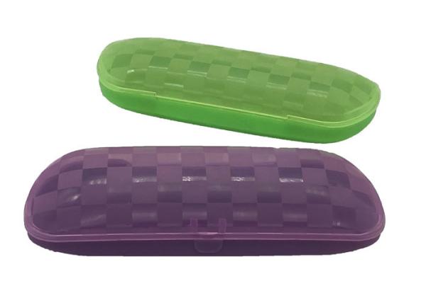Buy cheap Green Purple Glasses Packing Plastic Spectacle Case from wholesalers