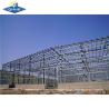 Buy cheap Galvanized Spray Coated Large Span Steel Structure Industrial Building Customized Plate Color from wholesalers