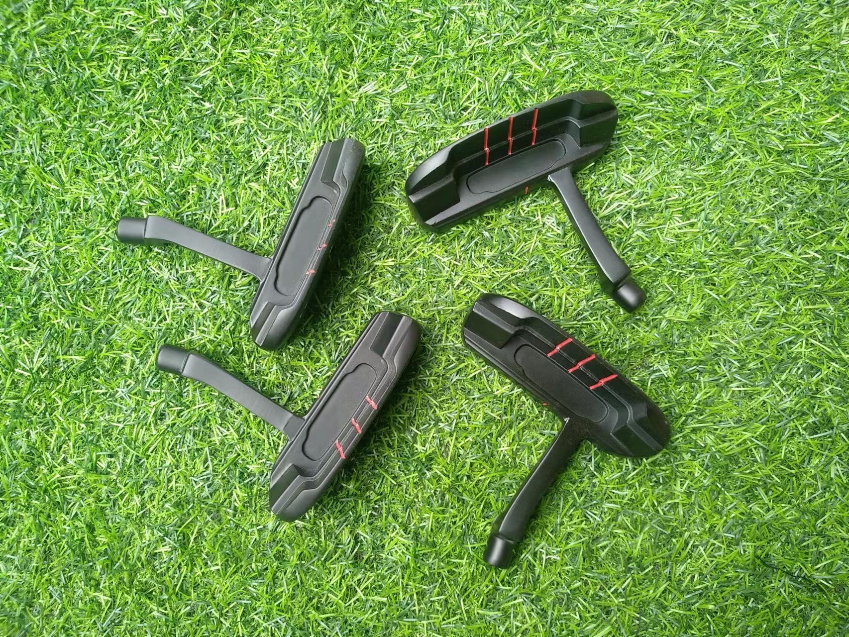 mallet golf putter, golf head , golf putter , complete golf putter