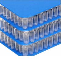 Buy cheap 3mm 4mm PP Plastic Layer Pads Colorful Printable Bottle Layer Pad Corflute product