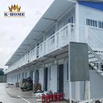 Modular Temporary Construction Site Buildings As Staff Dormitory