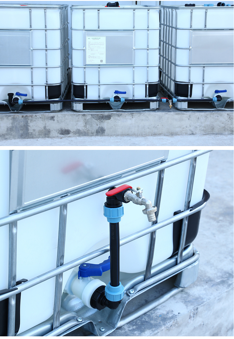 Garden Hose Faucet Flange Connection Used in IBC Tank Adapter for Plastic Connector