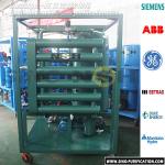 Oil Heating SGS Transformer Oil Purifier Double Stage High Efficient 36kW 3000L