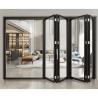 Buy cheap Modern Design Aluminum Alloy Frame Thermal Break Low-E Glass Bifold Door at Affordable from wholesalers