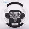 Buy cheap 14 Inch F1 Custom Carbon Fiber Land Rover Steering Wheel White Leather 400mm from wholesalers