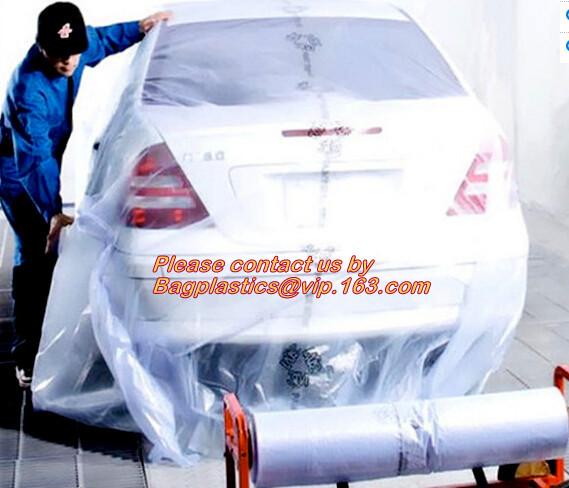 Buy cheap Plastic drop sheet/cloth(fastmask masking film),Disposable car cover,5 in 1 auto clean kits(Disposable seat cover, steer from wholesalers