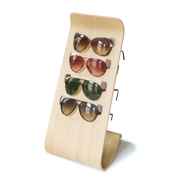 Buy cheap Wooden Sunglasses Rack 4 Pairs from wholesalers
