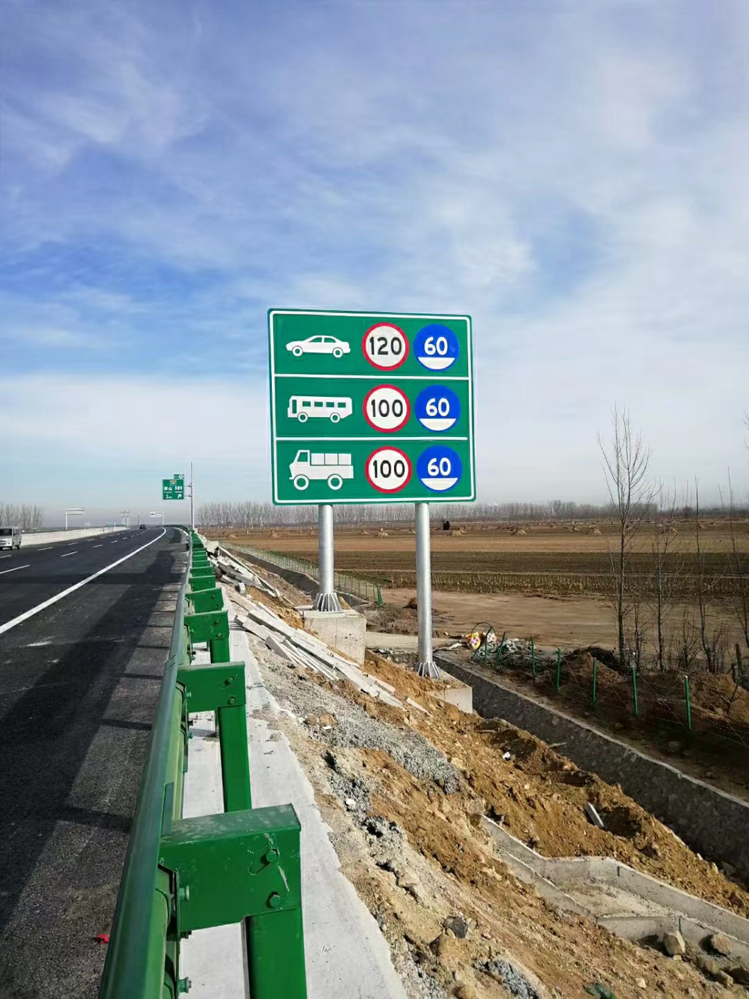 Road Safety Standard Sign Board with Customized Aluminium Material in Standard Sizes