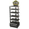 Buy cheap 6 Layers Freestanding Display Stand Wood Food Display Stands For Food Store from wholesalers