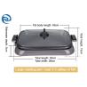 Buy cheap 1600W Electric Grills Griddles Skillets Anti Scalding Edging from wholesalers