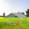 Buy cheap Hot Galvanized Steel Outdoor UV Protect Polyester 3x3m Chicken Run Kennel Chicken Cage from wholesalers