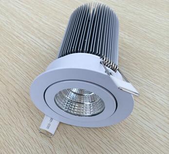 Buy cheap adjustable head COB led recessed ceiling light from wholesalers