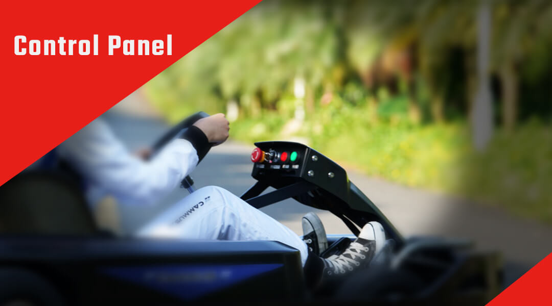 3H Running Outdoor Electric Go Kart For Amusement Park APP Adjustment Control