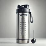 500/750ML Easy To Carry Silver Custom Stainless Steel Protein Shaker Bottle