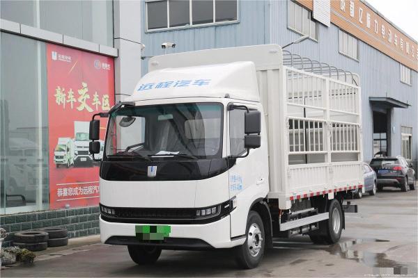 Buy cheap White Geely All Electric Box Truck Electric 26 Foot Box Truck from wholesalers